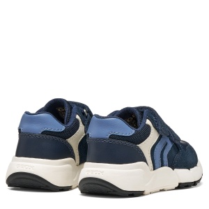 Pantofi sport băieți Geox Flexyper Mini Boy Navy/Dk Sky - B656GC/05422/C4250 - perechea spate