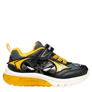 Pantofi sport băieți Geox J Ciberdron Boy Black Yellow