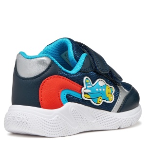 Pantofi sport băieți Geox Sprintye Boy Navy Azure — vedere din față