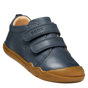 Pantofi sport băieți Geox Steppieup Boy Navy — vedere din față