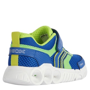 Pantofi sport baieti Wroom B.B Royal Lime — vedere din față