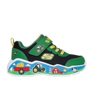 Skechers John Deere Play Scene Barn Squad Green N 407065N/GNBK