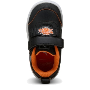 Pantofi sport băieți Puma Multiflex 2 Hot Wheels 2 SL V Inf — vedere de sus și talpa