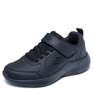Pantofi sport băieți Skechers Bounder Power Study Black — vedere laterală detaliată