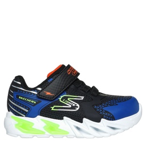 Pantofi sport băieți Skechers Flex-Glow Bolt Black Blue