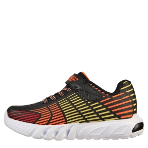 Pantofi sport băieți Skechers Flex Glow Elite Black Multi - Img 3