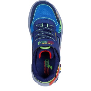 Pantofi sport băieți Skechers Game Kicks Gametronix 2.0 Navy — vedere de sus