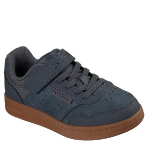 Pantofi sport băieți Skechers Quick Street Gri - 418028L/CHAR