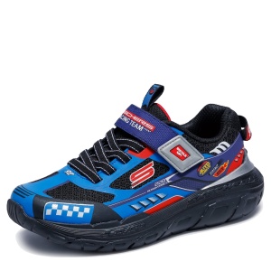 Pantofi sport băieți Skechers Skech Tracks Blue mărimi 27-32 — vedere laterală detaliată