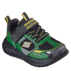 Pantofi sport băieți Skechers Skech Tracks Tractor Tronix Green - Img 2