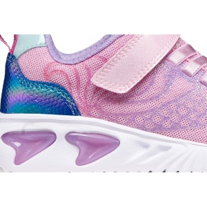 Geox Pantofi sport fete Assister Girl Pink Lilac J65E9A-0ASPV-C8842  încălțăminte copii bigstep