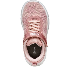 Pantofi sport fete Geox Aril Girl Lt Rose — vedere de sus