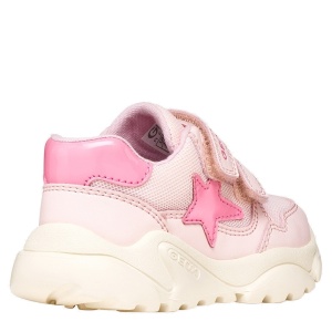 Pantofi sport fete Geox Ciufciuf Lt Pink Fuchsia — vedere din față