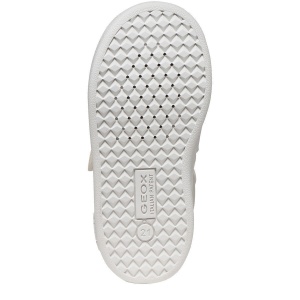 Pantofi sport fete Geox Eclyper Girl Optic White Lt Lilac — talpa