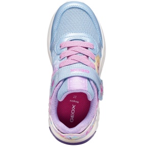 Pantofi sport fete Geox Fadinlight Lilac Sky — vedere de sus