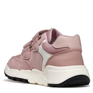Pantofi sport fete Geox Flexyper Mini Girl Old Rose - B656NA/05422/C8014 - spate