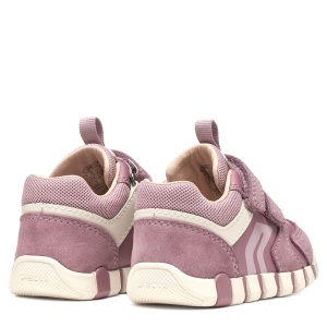 Pantofi sport fete Geox Iupidoo Girl Lt Prune - B3558C/05422/C8023 - perechea spate