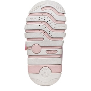 Pantofi sport fete Geox Iupidoo Pink Lt Yellow — talpa