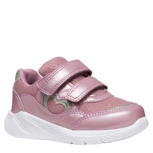 Pantofi sport fete Geox Sprintye Girl Rose — vedere în perspectivă