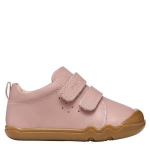 Pantofi sport fete Geox Steppieup Girl Nude