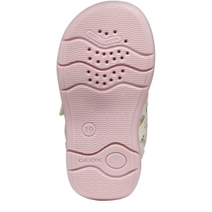 Pantofi sport fete Geox Zapito Girl Ivory Pink — talpa