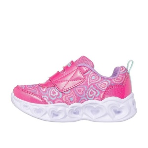 Skechers Pantofi sport fete Heart Lights Boogie Land Hot Pink N 303258N-HPMT
