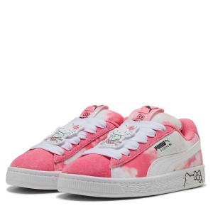 Pantofi sport fete Puma Suede XL HK FR PS Magic Rose
