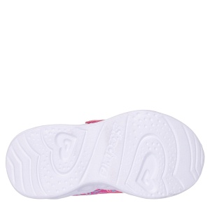Pantofi sport fete Skechers Heart Lights Boogie Land Hot Pink - Img 5