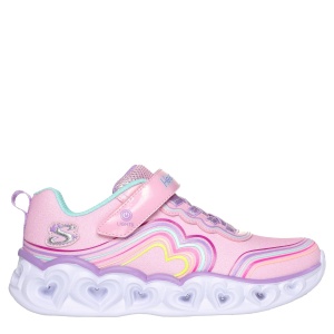 Pantofi sport fete Skechers Heart Lights Retro Hearts Pink