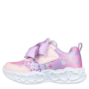 Pantofi sport fete Skechers Infinite Heart Lights Bowie Multi - 68783