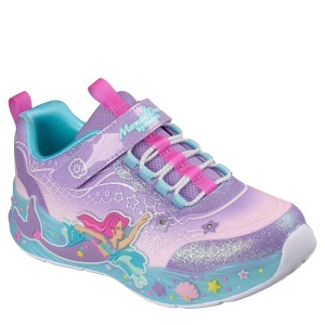 Pantofi sport fete Skechers Mermaid Dreams Lavender Multi — vedere în perspectivă