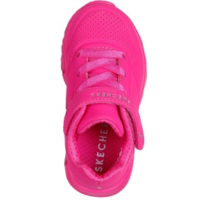 Pantofi sport fete Skechers Uno Lite Hot Pink - 310451N/HPK - branț