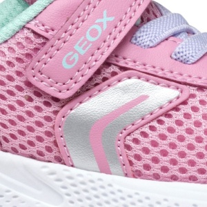 Geox Pantofi sport fete Sprintye Girl Pink Watersea B454TD-01454-CE83B