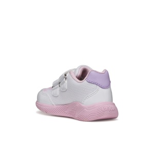 Geox Sprintye Girl White Lt Lilac B654TA-0GNHH-C1060 incaltaminte copii bigstep