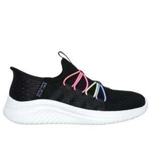 Skechers Ultra Flex 3.0 Bungee Fun Black L 303824L-BKMT