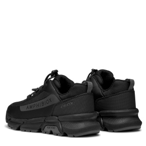 Pantofi sport impermeabili băieți Geox J Flexyper Plus Boy Black Dk Grey - J46LCC/0FU50/C0005 - perechea spate
