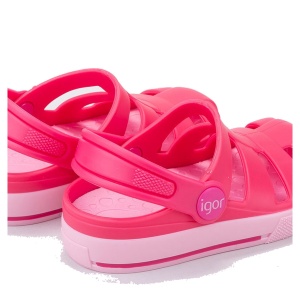 Sandala plajă fete Igor Ola Combi Fuchsia Rosa - Img 4