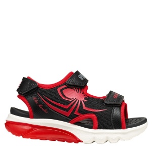 Sandale băieți Geox Ciberdron Black Red