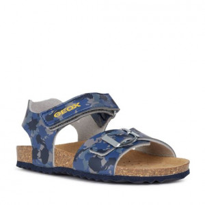 Geox Sandale baieti Ghita B.B Gray Navy