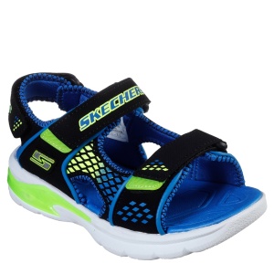 Sandale Băieți Skechers Beach Glower Black Blue