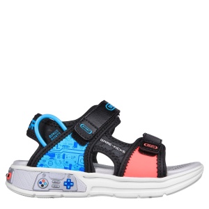 Sandale băieți Skechers Power Splash Black Multi