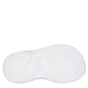 Sandale fete Skechers Unicorn Dreams Sandal Pink Multi - 303107N/PKMT