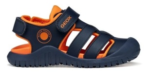Sandale plaja baieti Fusbetto Pro Bo Navy Orange