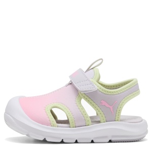 Sandale plajă fete Puma Fun Racer Come On Inf Pink - vedere laterală - 404951/02