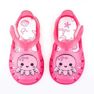 Igor Sandale plaja Fete Tobby Pulpo Fucsia incaltaminte copii bigstep