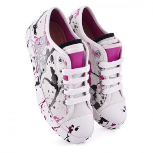 Tenisi fete Ciak GD White Fuchsia - Img 3