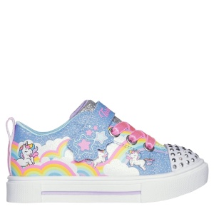 Teniși fete Skechers Twinkle Sparks Jumping Blue