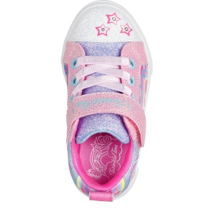Teniși fete Skechers Twinkle Sparks Whimsical Shimmer Pink - Img 2