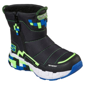 Apreschi băieți Skechers Mega Craft Cuboforce Black Lime - 71731