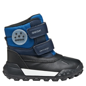 Apreschi impermeabil băieți Geox Trekkyup Boy B Abx Navy Jeans